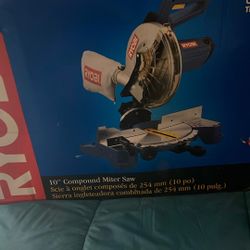Ryobi 10” Compound Miter Saw