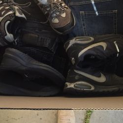 USED CLOTHES AND SHOES FOR SALE ONE BOX! 