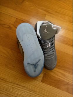 Jordan 5 wolf grays size 10