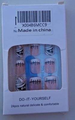 Halloween Press‑On Nails – 24pcs