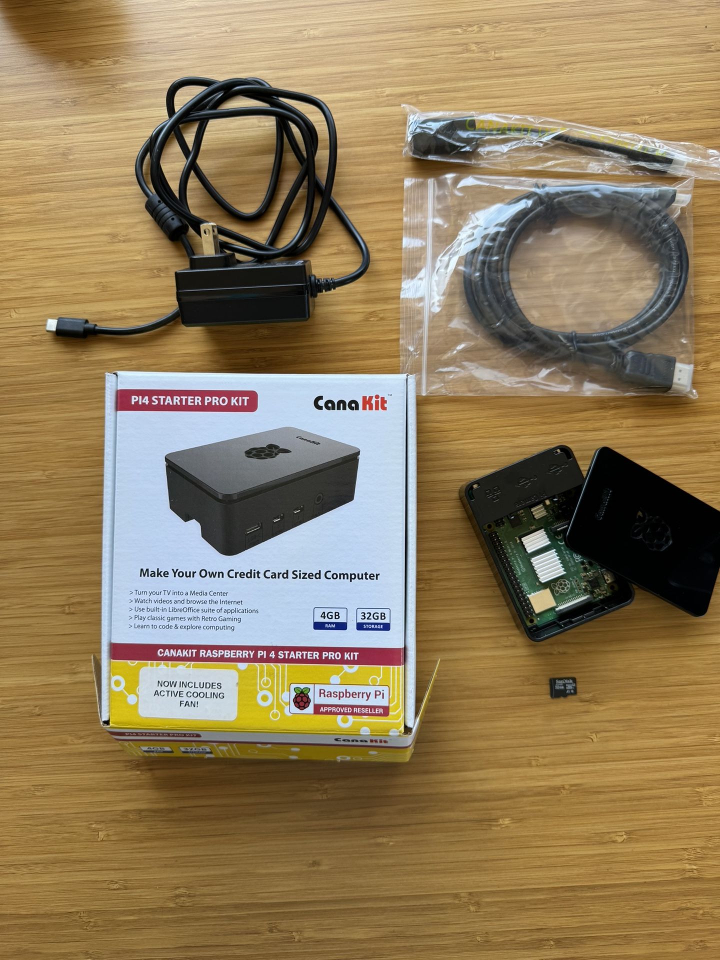 Raspberry Pi 4 Starter Kit