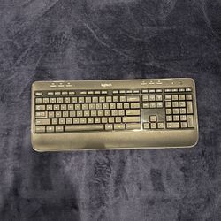 Logitech - MK540 Full-size Advanced Wireless Membrane Keyboard for PC - Black