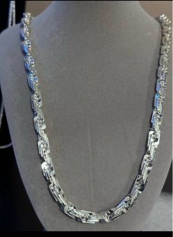 26”  8mm Closed Link Silver FILLED MILANO with 925/ITALY Stamped!!🔥🔥🔥