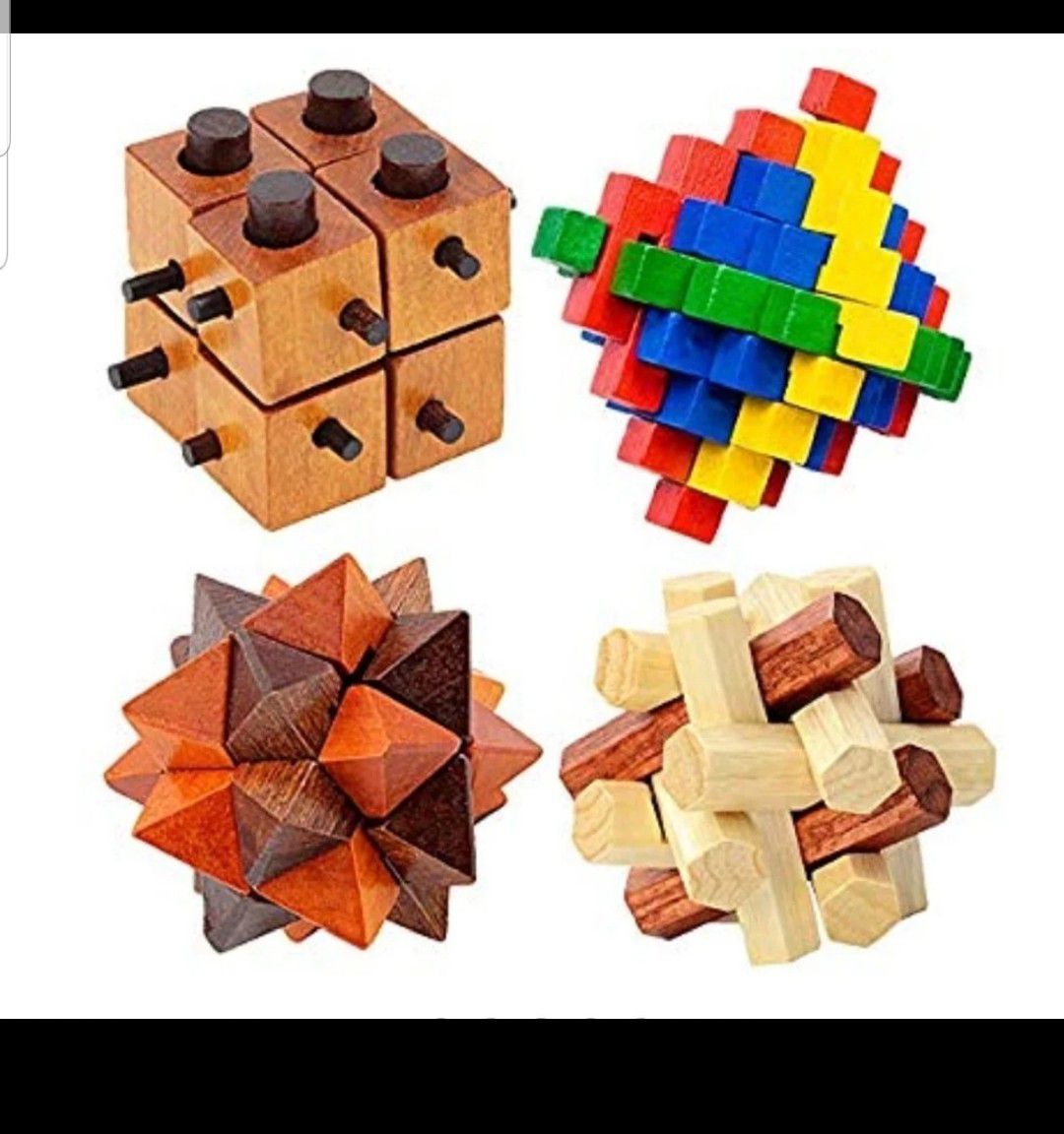 DIY 3D Wooden Puzzle Toys
