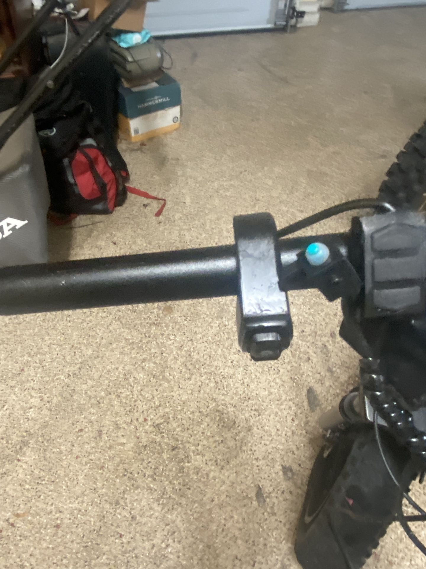 clapped 1500w 52v ridstar q20 (NEEDS NEW FORKS AND OTHER THINGS.)