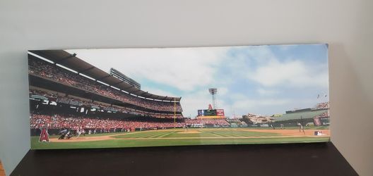 Angel Stadium , Glossy canvas picture