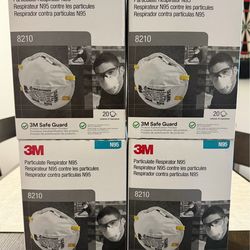 3M 8210 Particulate Respirator Masks