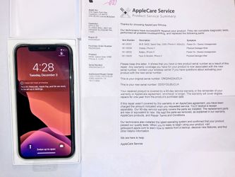 AT&T ATT iPhone X 64gb BRAND NEW replaced by Apple