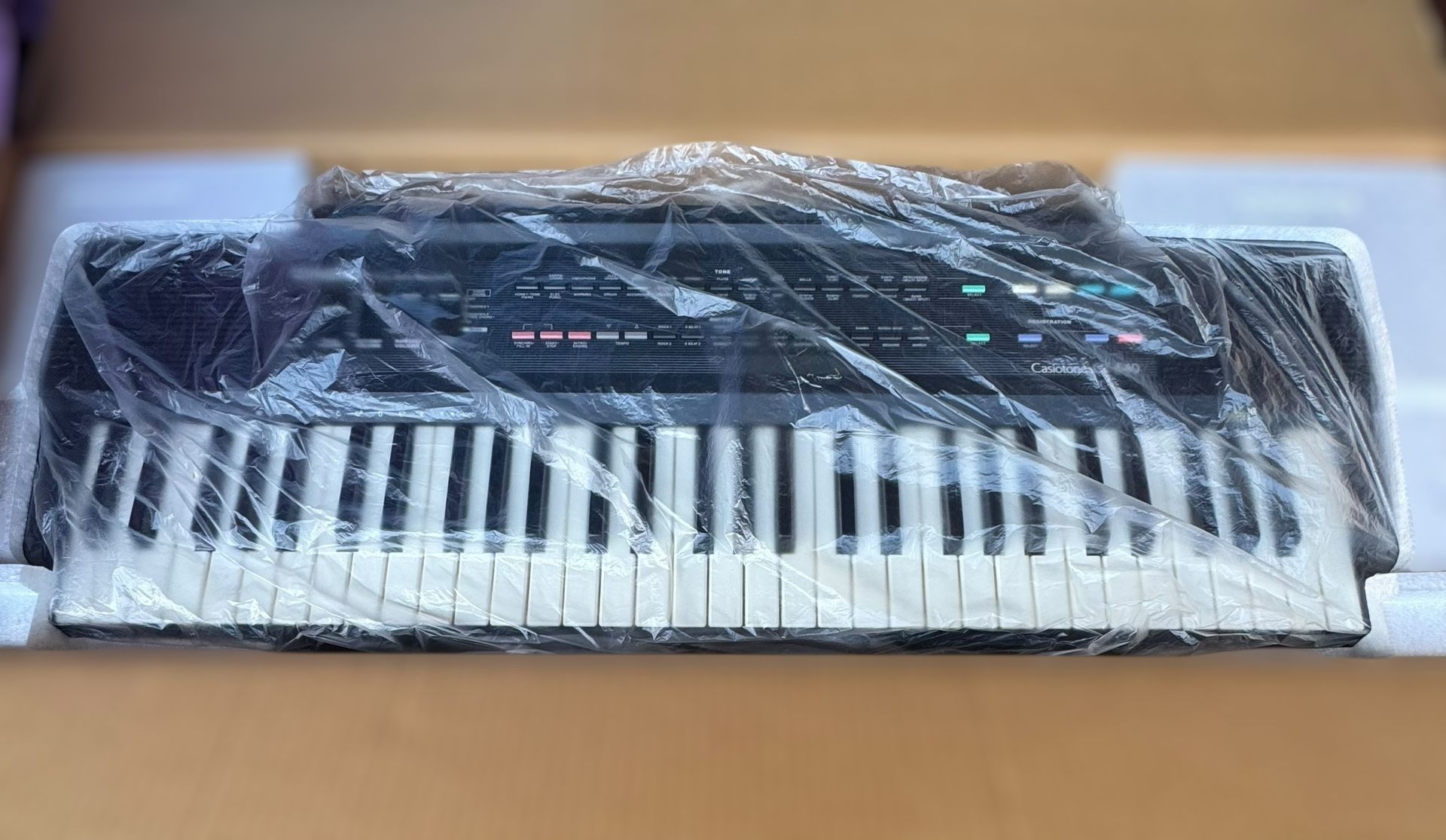 Vintage Casio Casiotone CT-640 Pulse Code Modulation Keyboard MIDI 465 Tone Bank