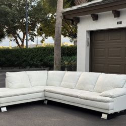 Sectional Sofa/Couch - Leather - Delivery Available 🚛