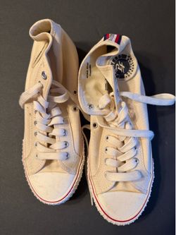 P.F. Flyers High Top Canvas Sneakers Men’s US 9.5