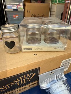 58 ct Mini mason jar gift favors.