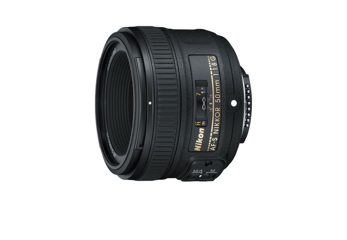 NIKKOR 50mm f/1.8G Camera Lens for Nikon