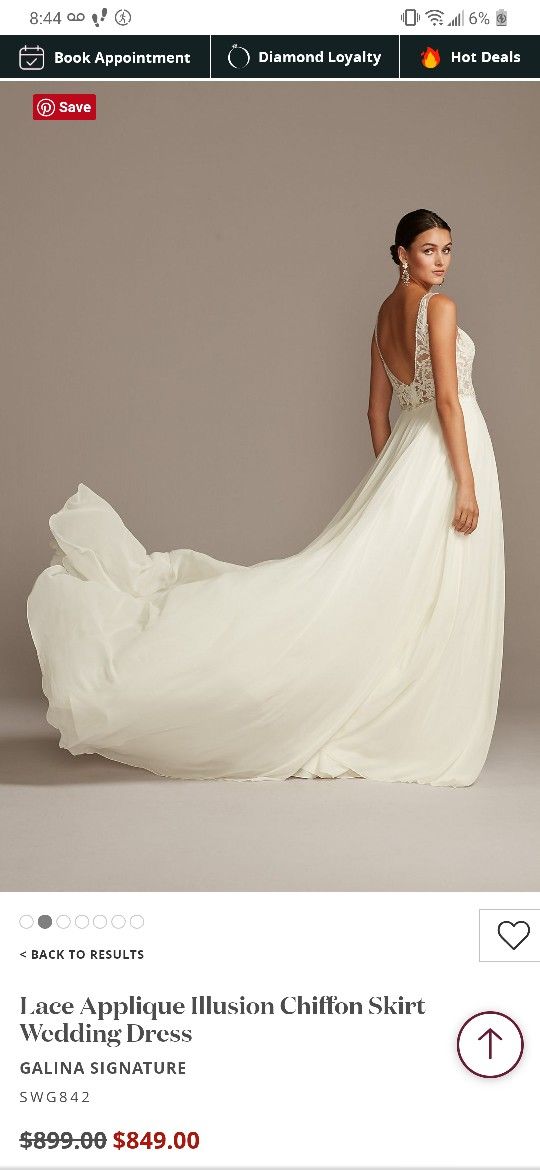 Brand new Wedding dress Size 14 Ivory