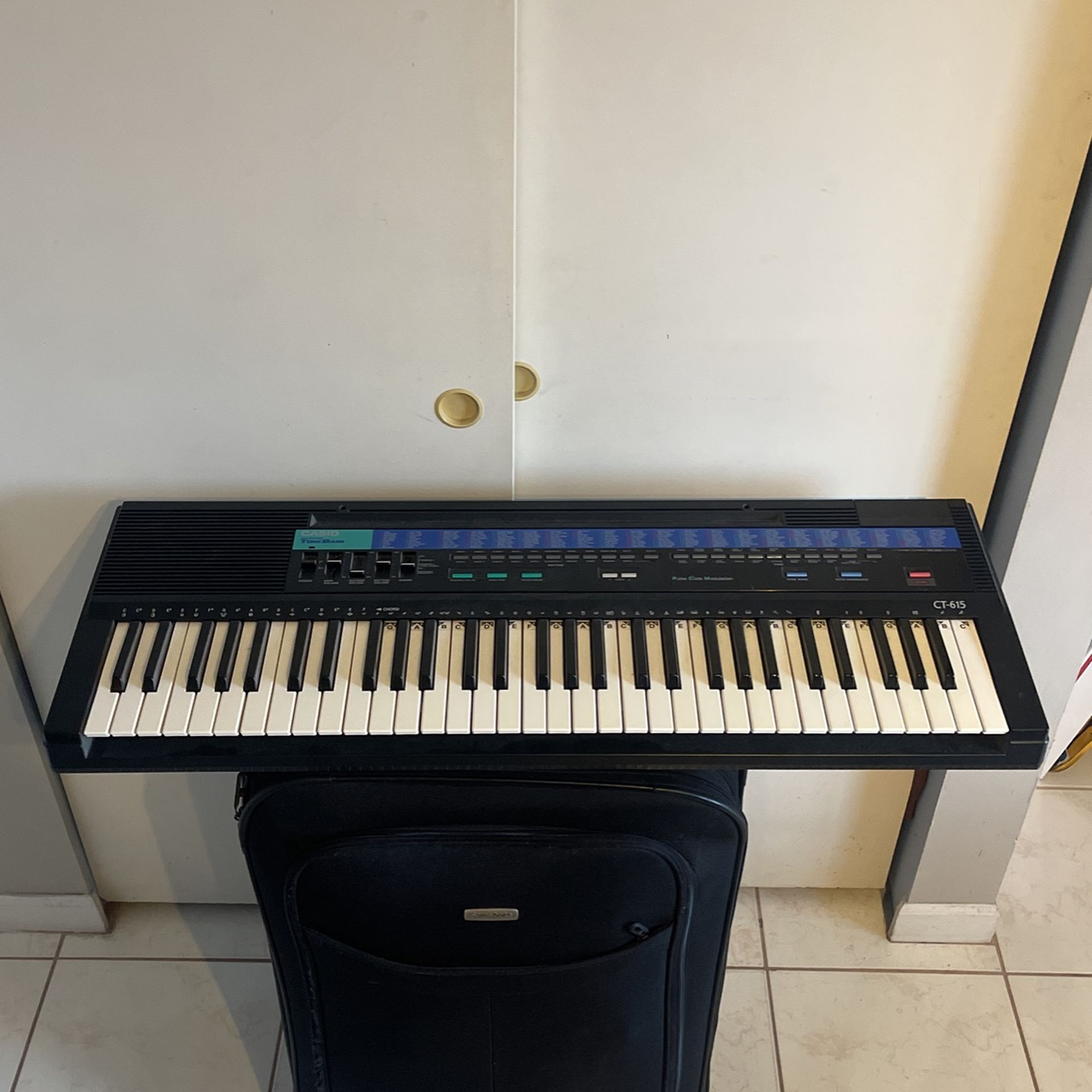 Casio Electronic Keyboard (Model: CT 615)