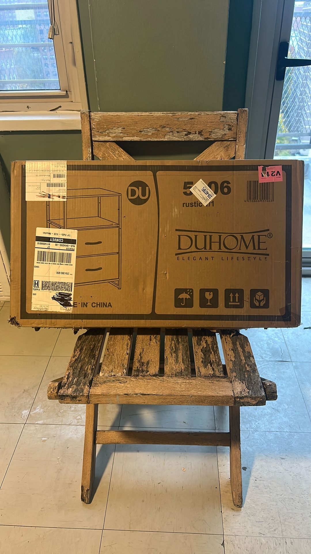 Double Drawer Storage Dresser