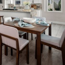 Square dining table