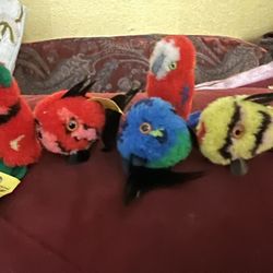 5 Steiff Vintage  Animals 
