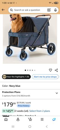 Extra Large 170lb Dog Stroller