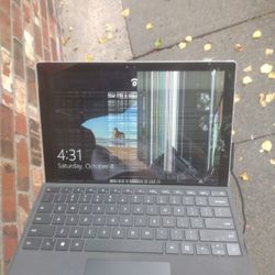 Surface Pro 4 256gb Model 1724 For Parts Or Fix