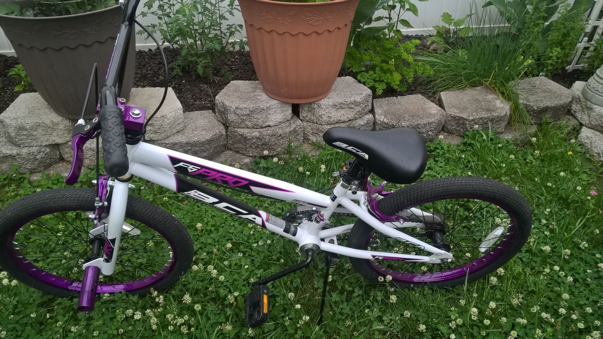 20′ Girls BCA FS Pro Bike White/Purple for Sale in Denver, CO