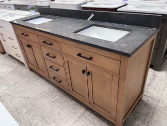 Bathroom vanity 72 inch