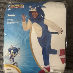 Sonic Costume 8-10 Y