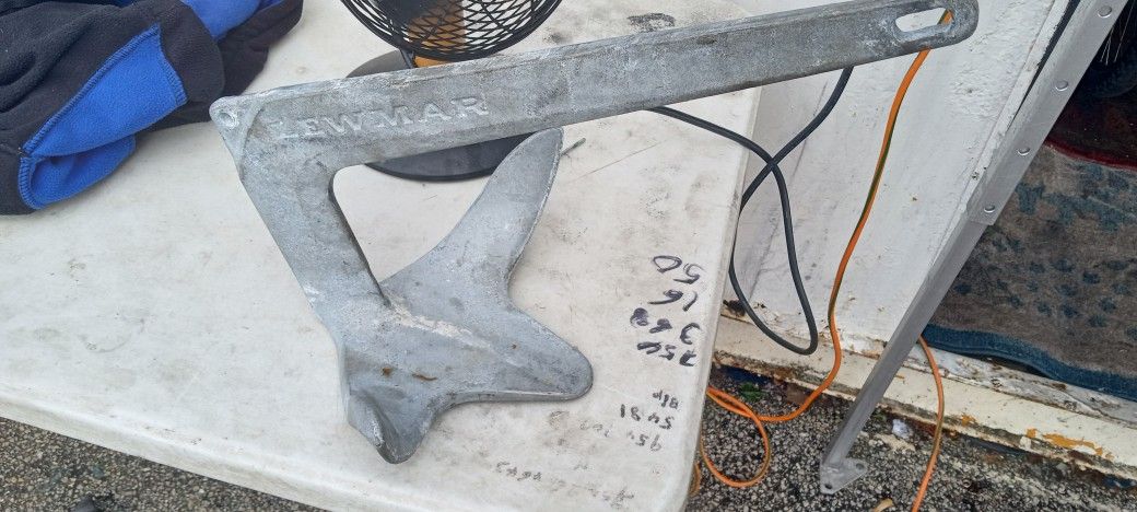 Anchor Lewmar Claw Galvanized Used