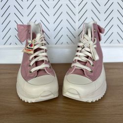 Converse Sz 8.5 Women shoes Run Star Hike Hi Dusty pink  display picture 1