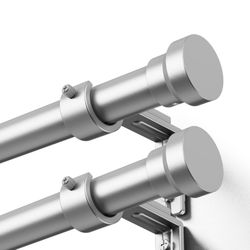 2 Pack Curtain Rods 32-144 Inch