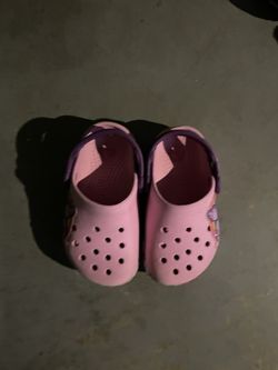 Girls Light Up Crocs Size 8