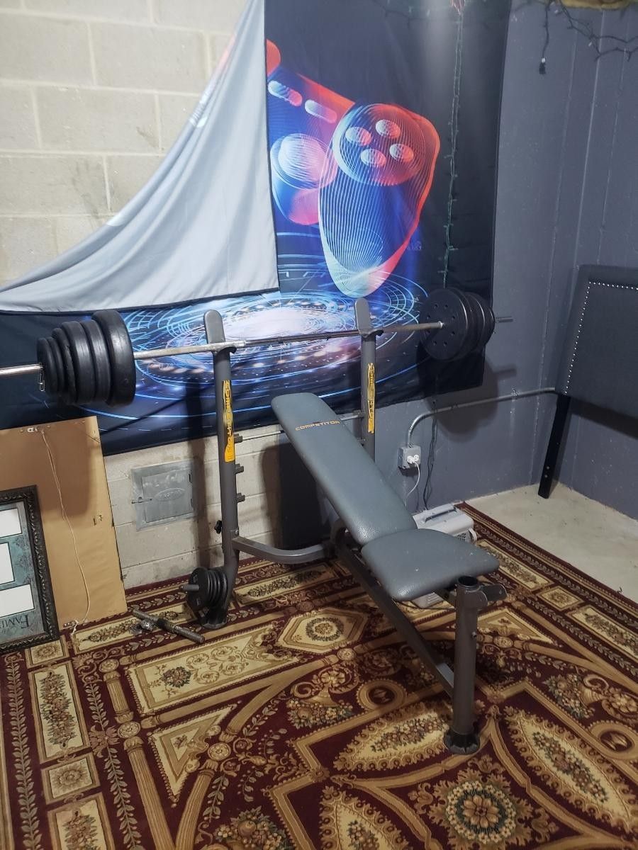 Weights And Bench For Sale