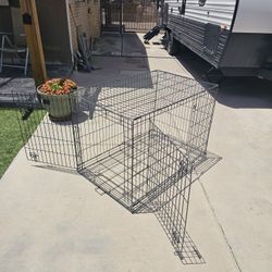 Extra Large Foldable Metal Dog Crate