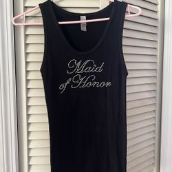 Maid Of Honor Bling Bling  Top 