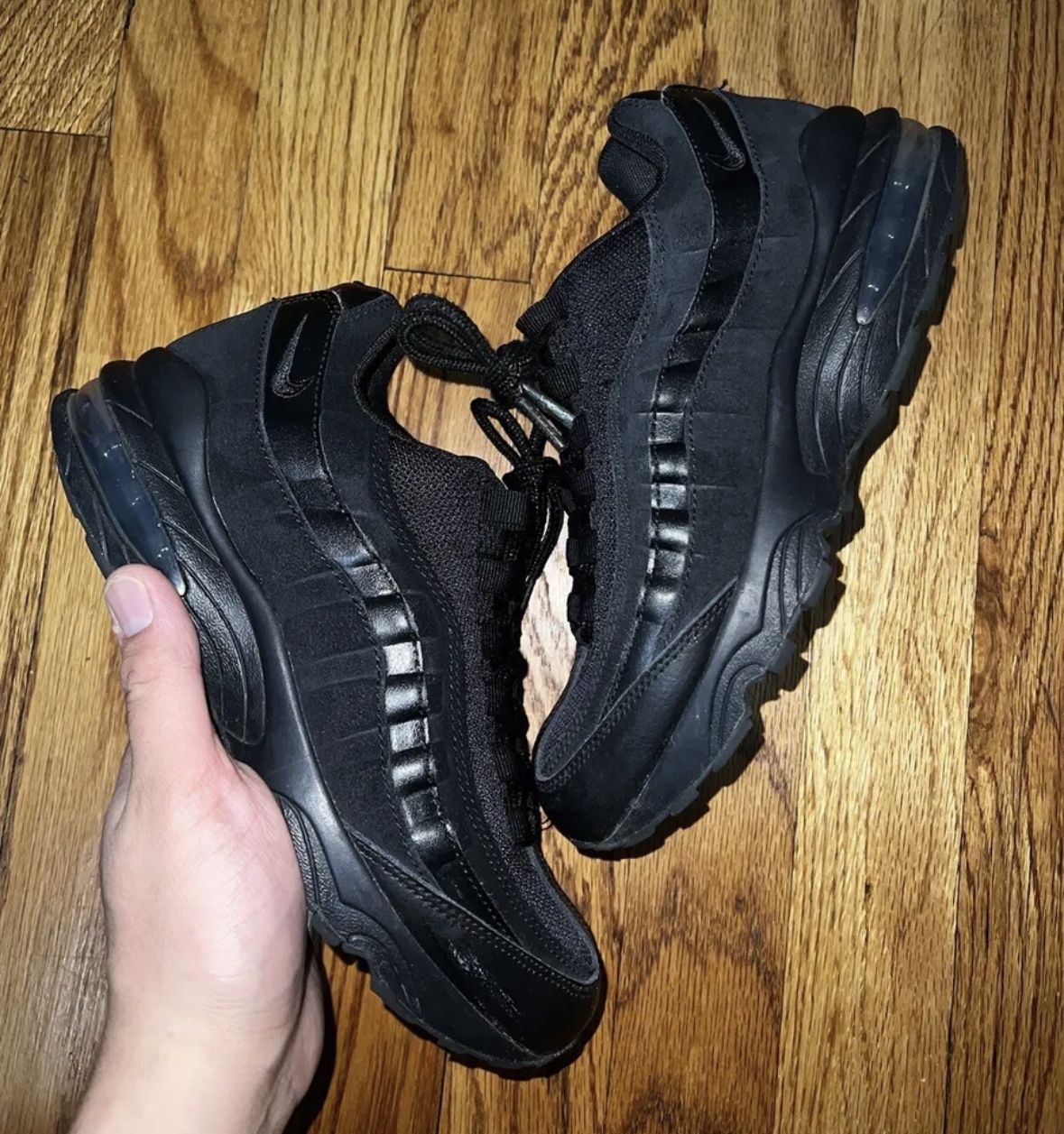 Nike Air Max 95 Triple Black Size 7