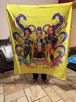 K-pop Demon Hunter Blanket 