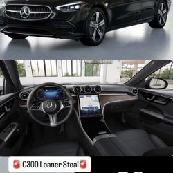 2025 C300 Lease Must Have Excellent Credit.