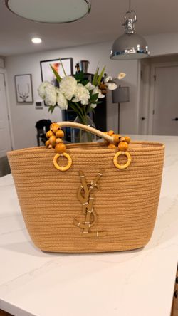 YSL summer beach bag