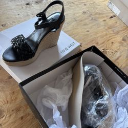 Nine West wedge/platform sandals