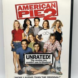 American Pie 2 Widescreen Unrated DVD 