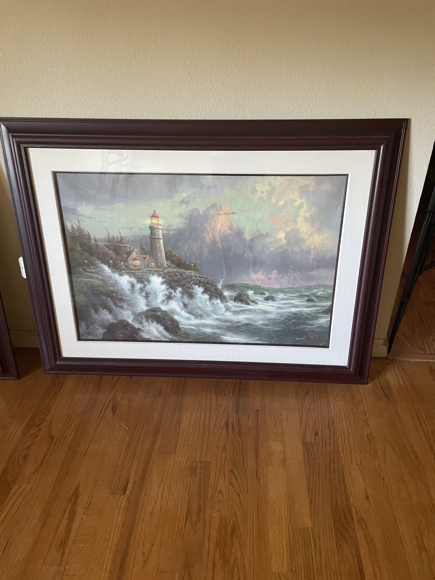 (4) Thomas Kincaid Framed Lithographs.