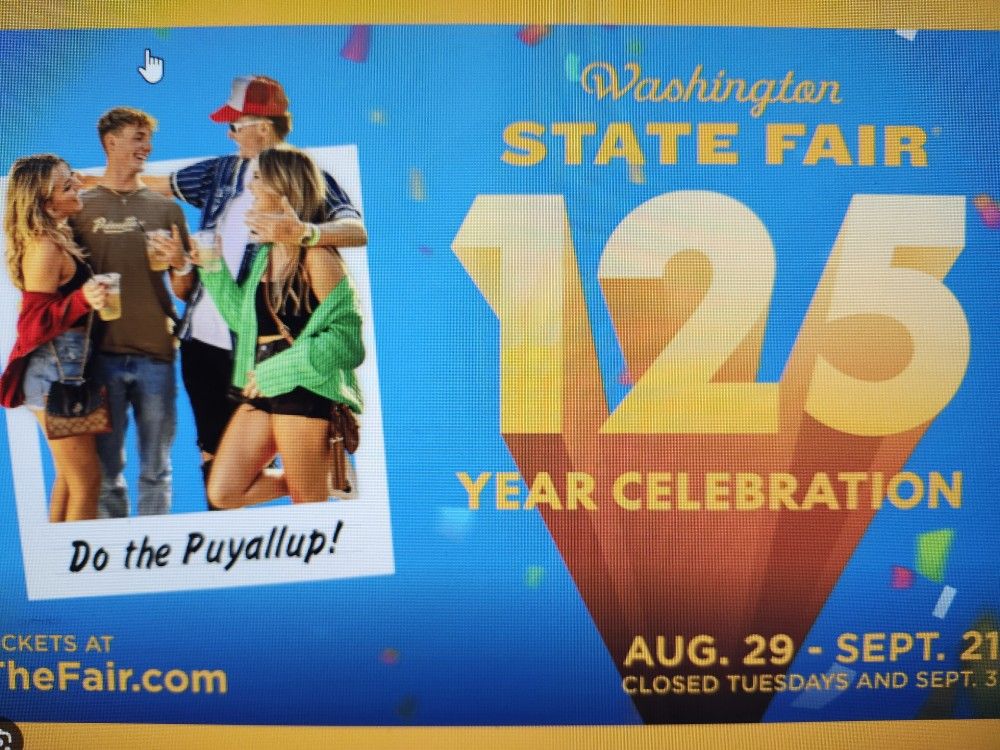 Washington State Fair Tickets Puyallup