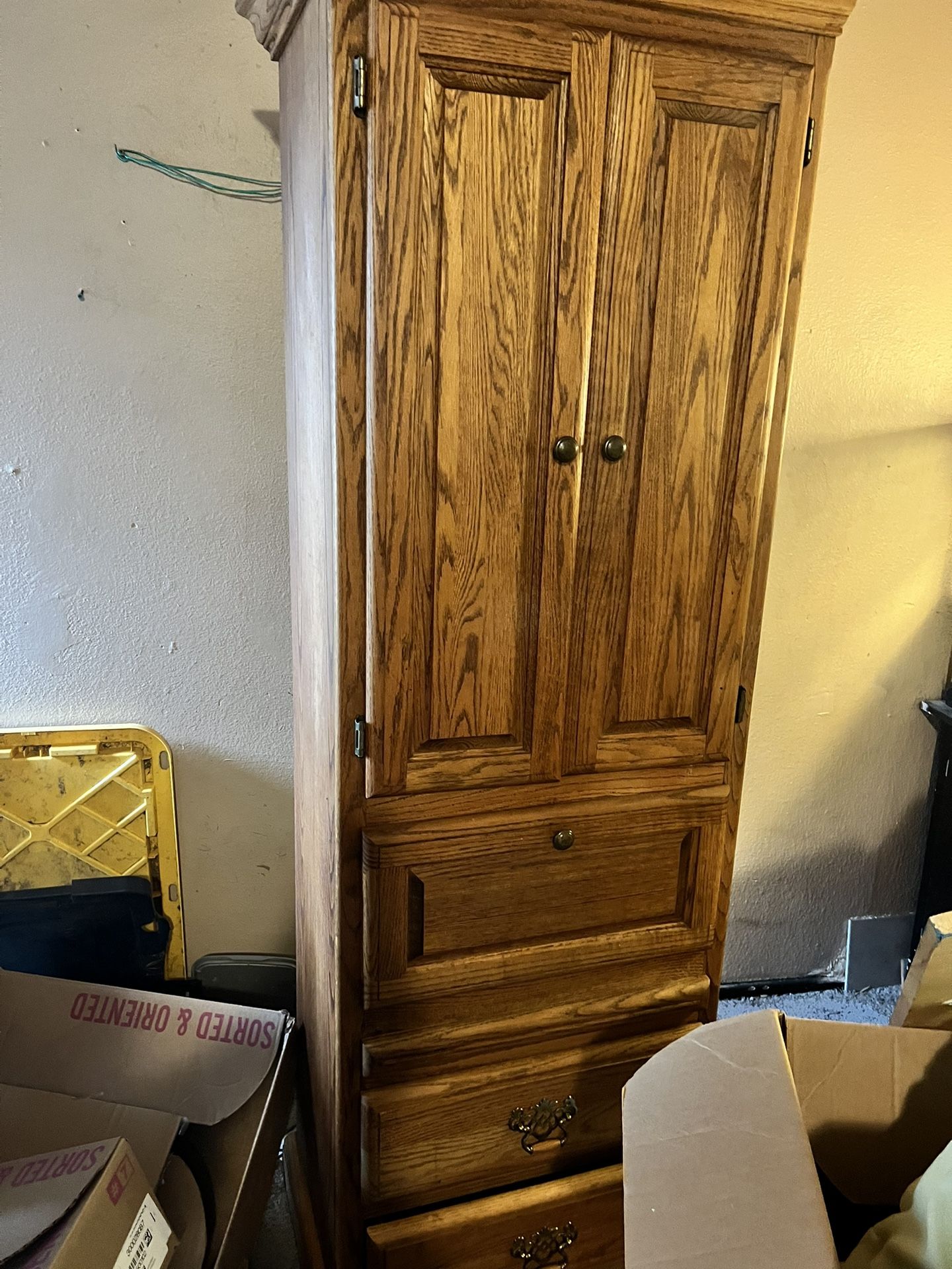 Wood Cabinet