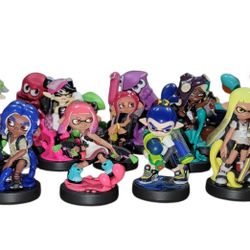 Amiibo Splatoon 16 Figures Inkling Octoling Girl Boy Switch Nintendo