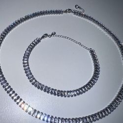 Necklace And Bracelet Set
