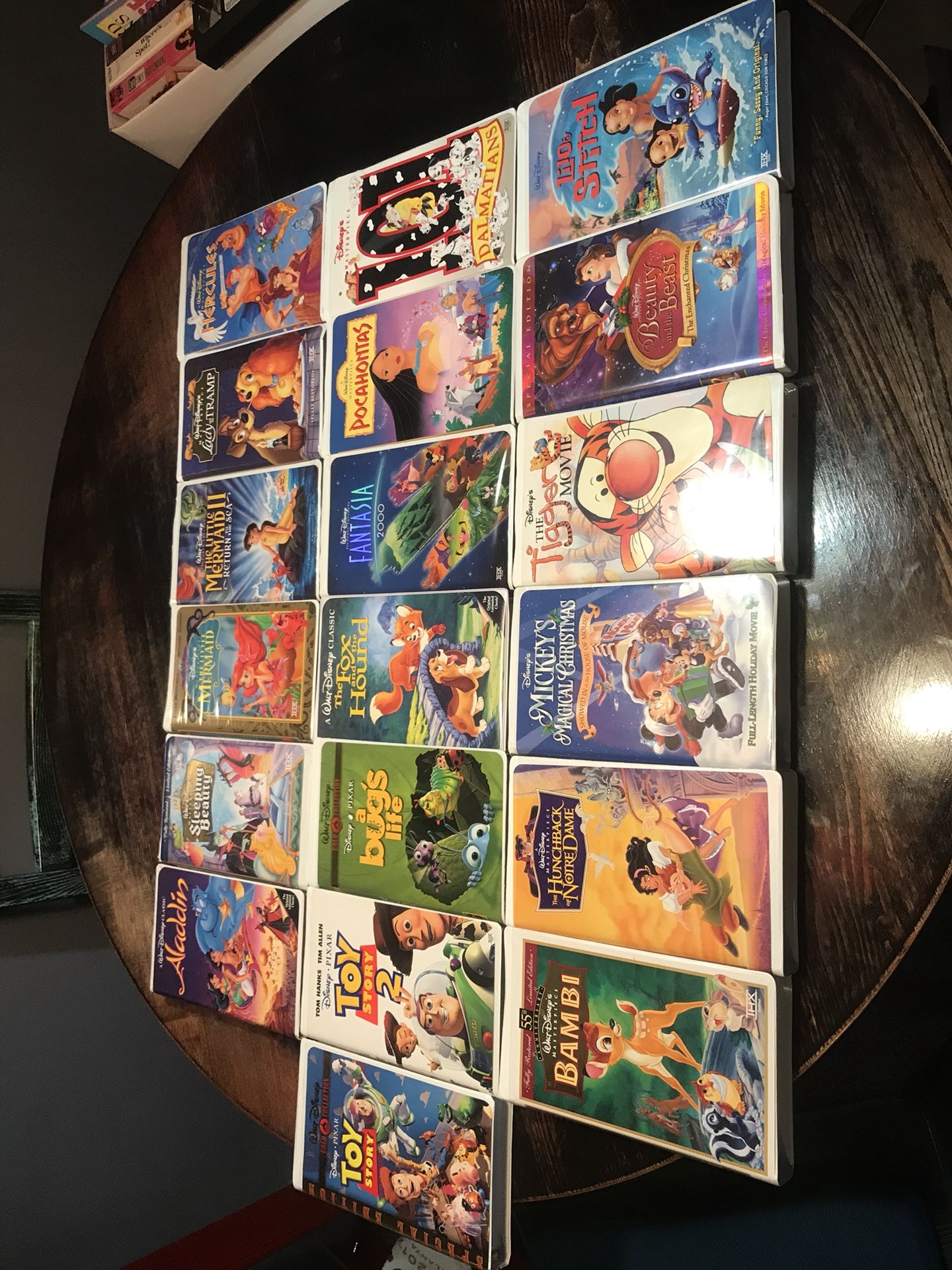 Very rare Disney VHS movies