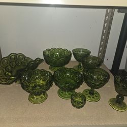 Vintage Moon And Stars And Indiana Carnival Glass