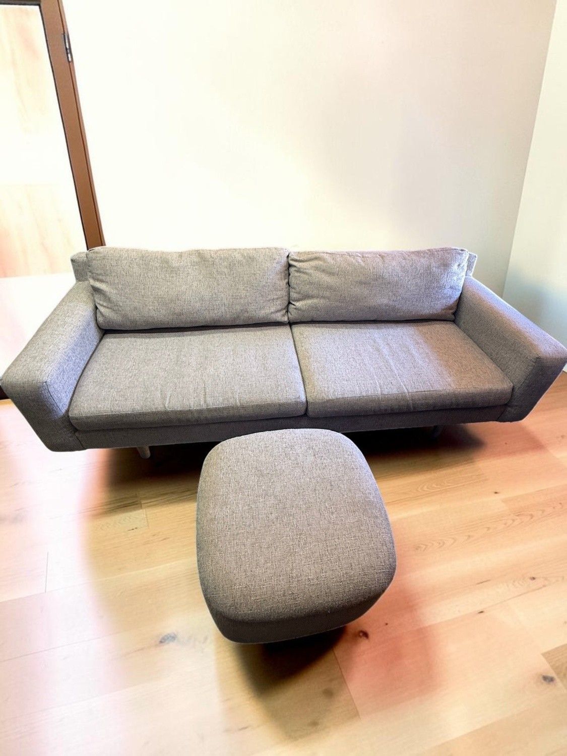 West Elm Eddy Sofa with Ottoman