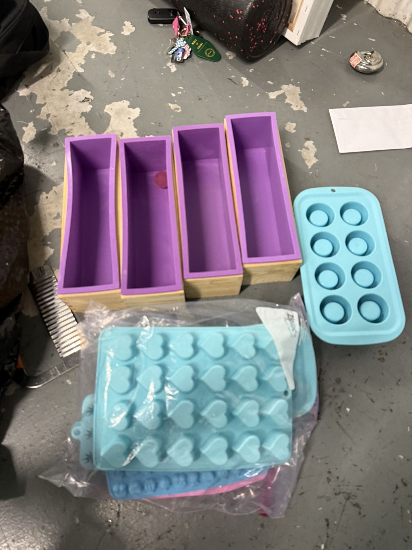 Soap Making Molds & Variety Size Molds