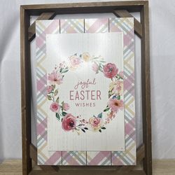 New “Joyful EasterWishes” Picture Frame $10